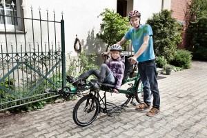 Tandem Pino mit Kind