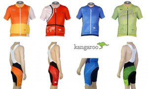 Kangaroo-Liegerad-Trikots